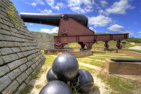 Fort Moultrie Cannon Balls Photograph by Dustin K Ryan - Fine Art America