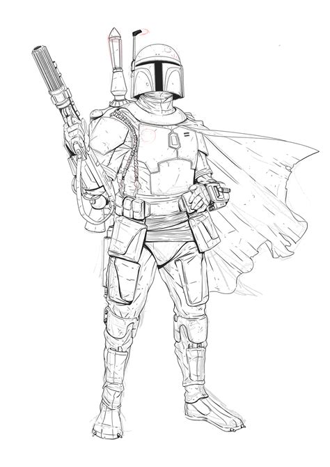 Boba Fett - Fan Art :: Behance