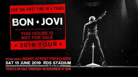 Be Part Of Bon Jovi 2019 Tour Ticketmaster Ie Blog