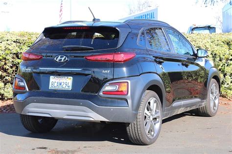 Certified Pre Owned 2018 Hyundai Kona Ultimate Sport Utility In Modesto