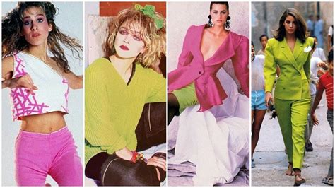 80s Fashion For Women The 80s Outfits Style Guide