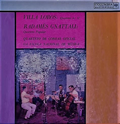 Villa Lobos Quarteto n 11 Radamés Gnattali Quarteto Popular