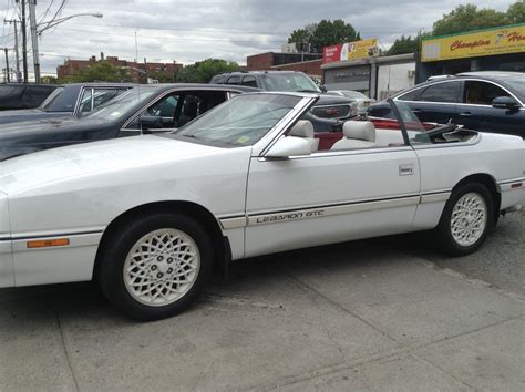 1992 Chrysler Lebaron Gtc Triple White Special Edition