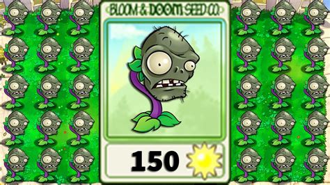 Chomper Zomplants Vs All Zombotany Plants Vs Zombies Mod