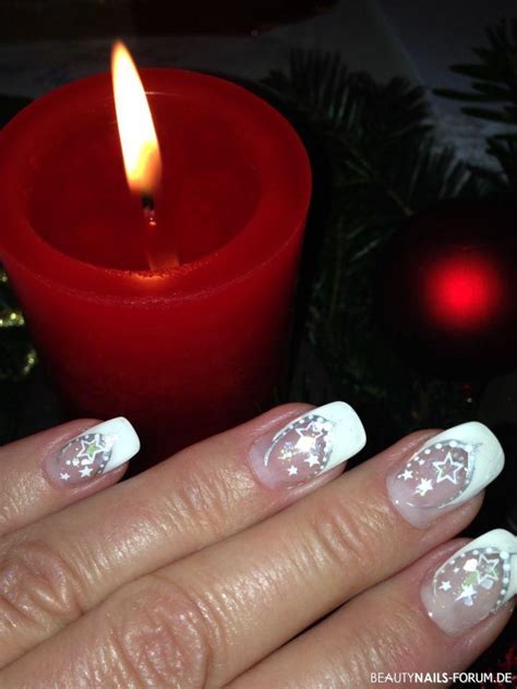 Wintern Gel Weihnachtsn Gel Nageldesign Bilder Winter