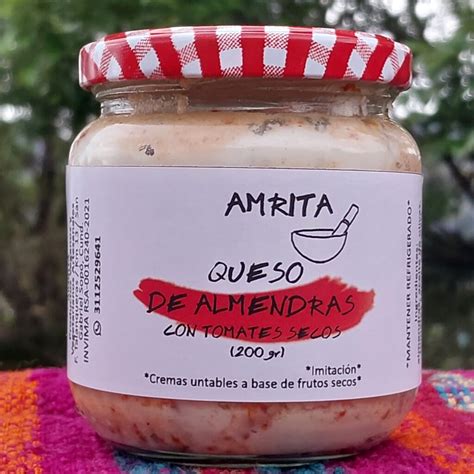 Queso De Almendras Con Tomates Secos Escarola Alimentos Org Nicos A