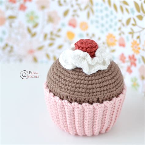 Birthday Cupcake Free Crochet Pattern By Elisa S Crochet