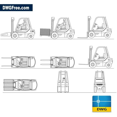 Tractor CAD Descargar Bloques Autocad 2D DwgFree