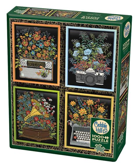 Floral Objects 1000 Teile COBBLE HILL Puzzle Online Kaufen