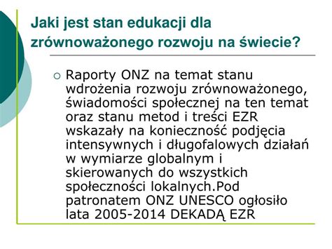 PPT Zrównoważony rozwój PowerPoint Presentation free download ID