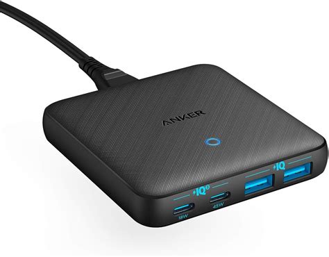 Anker PowerPort Atom III Slim Wall Charger Dual USB C Amazon De