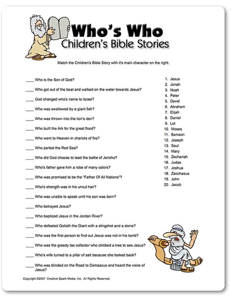 Biblical Quiz And Answers The Bible Trivia Questions And Ans