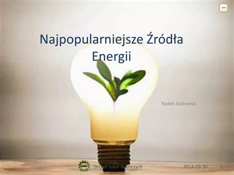 Ppt Najpopularniejsze R D A Energii Powerpoint Presentation Free