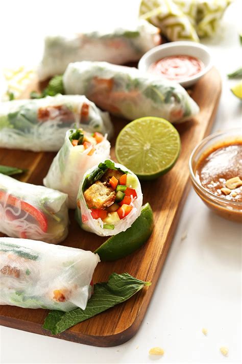 Vegetarian Vietnamese Spring Rolls