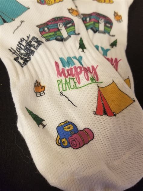 Camping Socks Novelty Socks for Adult and Youth - Etsy