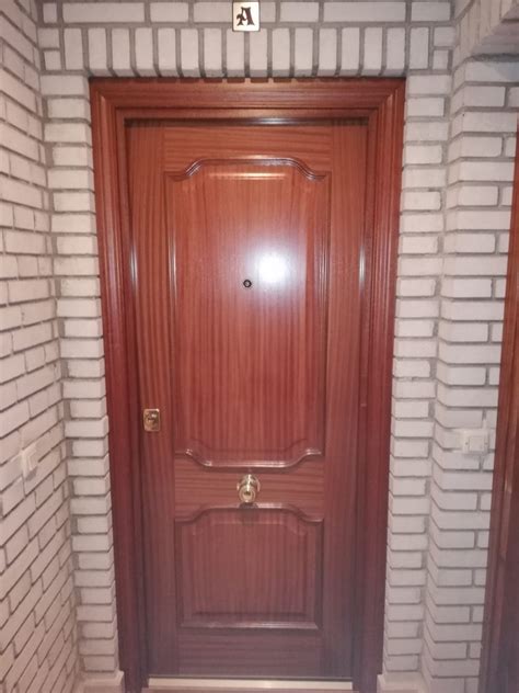 Puerta de Seguridad Acorazada 3 0basic sapelly Carpintería Mariano Galán