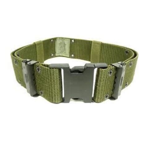 Used Gi Lc2 Nylon Pistol Belt Od Green Charleys Surplus