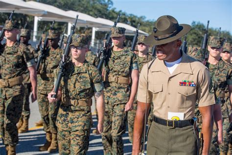 Dvids Images Marine Recruits March Closer To Graduation On Parris