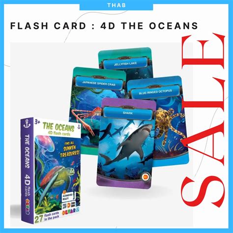 DEVAR Flash Card 4D THE OCEANS Shopee Malaysia