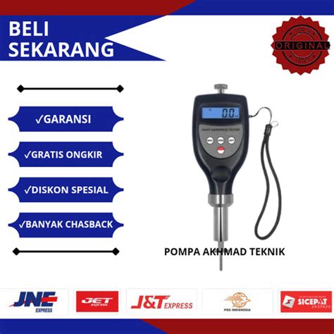 Jual Portable Digital Fht Fruit Hardness Tester Alat Test Kekerasan