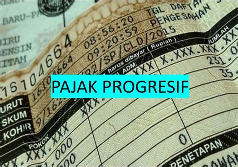 Info Terbaru Tentang Pajak Progresif Masyarakat Punya Kendaraan Lebih