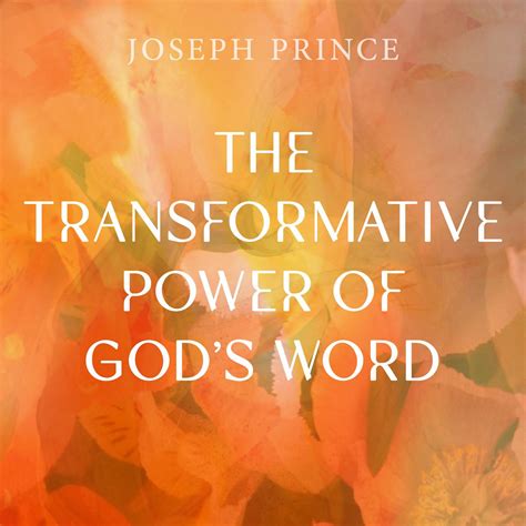 The Transformative Power Of Gods Word Official Joseph Prince Sermon