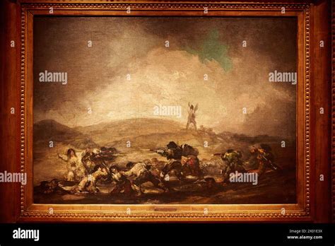 Escena De Guerra Francisco De Goya Museo Nacional De Bellas Artes