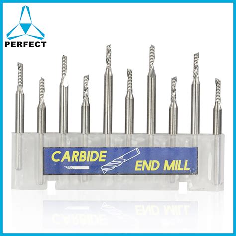 Mm Shank Cutting Wood Acrylic Pvc Mdf Spiral Carbide Endmill