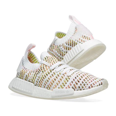 Adidas Nmd R1 Stlt Pk W White And Semi Solar Yellow End