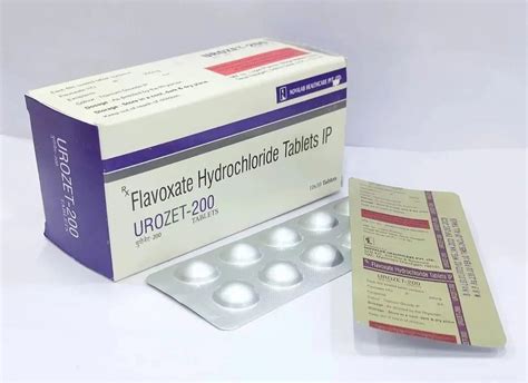 Flavoxate Hydrochloride Tablets Ip At Rs Box Cetirizine