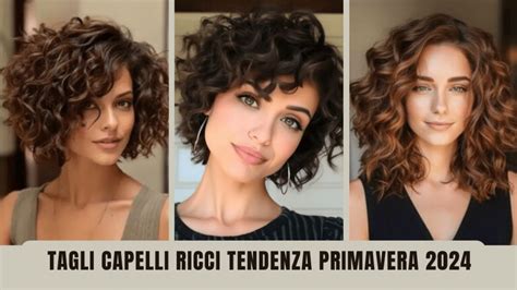 Tendenza Primavera 2024 Tagli Capelli Ricci Donna Acconciature Matrimonio