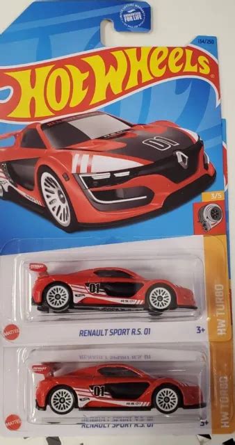 Mattel Hot Wheels 2023 Renault Sport R S 01 Hw Turbo 3 5 134 Lot Of 2