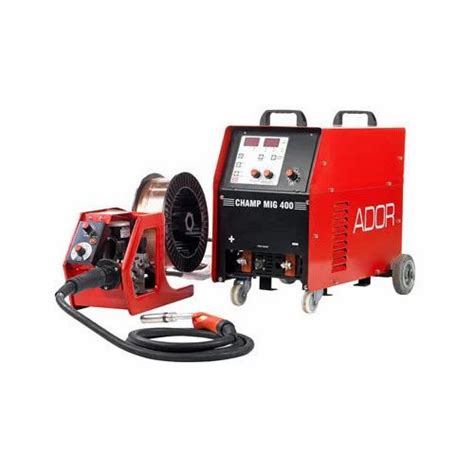 Red Three Phase Champ Mig Ador Welding Automation Grade Manual At