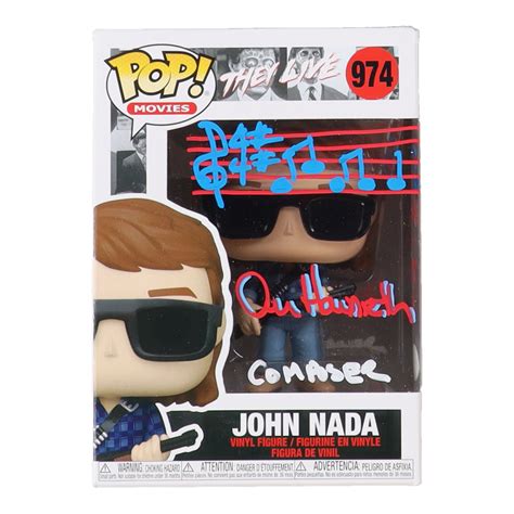 Alan Howarth Signed LE They Live 974 John Nada Funko Pop Vinyl