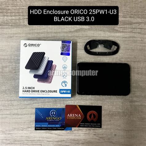 Jual HDD Enclosure ORICO 25PW1 U3 BLACK USB 3 0 Shopee Indonesia