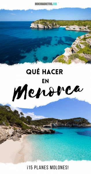 Que Ver En Menorca En Dias Actualizado Diciembre