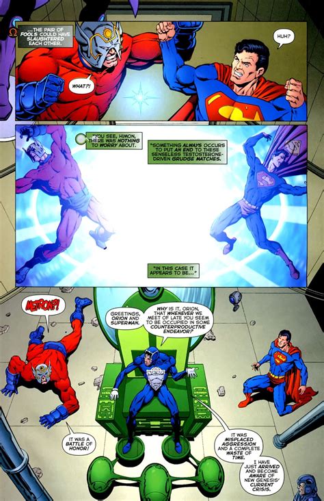 Orion Vs Superman Battles Comic Vine