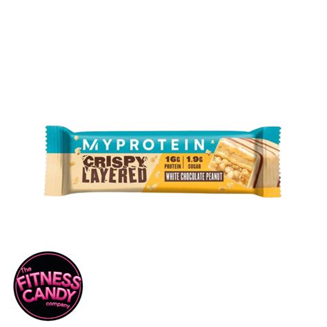 Myprotein Crispy Layered Bar White Chocolate Peanut