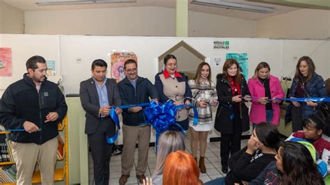 Inauguran Espacio Conexión Joven en la biblioteca Abraham González en