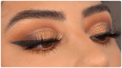 Huda Beauty Caramel Brown Palette Tutorial Youtube