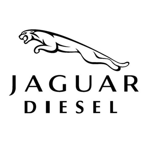 Jaguar Diesel Logo Sticker