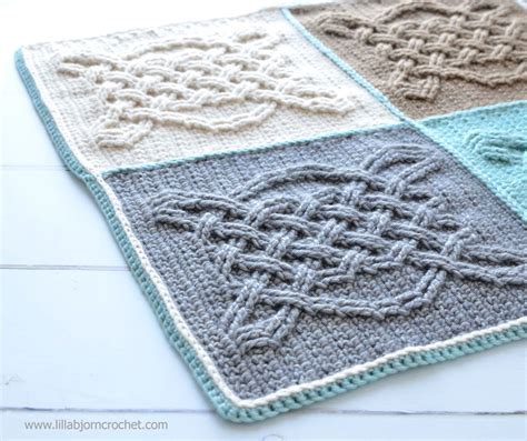 Celtic Tiles Blanket Reveal Lillabj Rn S Crochet World