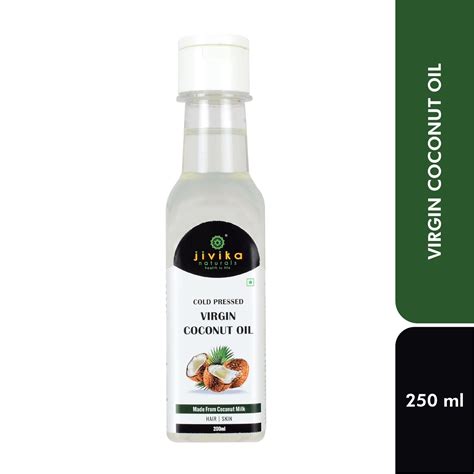 Jivika Naturals Virgin Coconut Oil Unrefined Cold Pressed