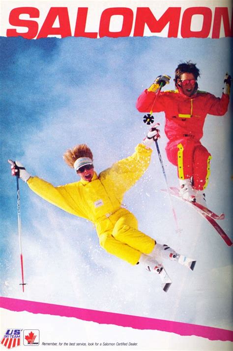 If Its Not Neon Dont Put It On Ski Mag Jan 1988 Vintage Ski