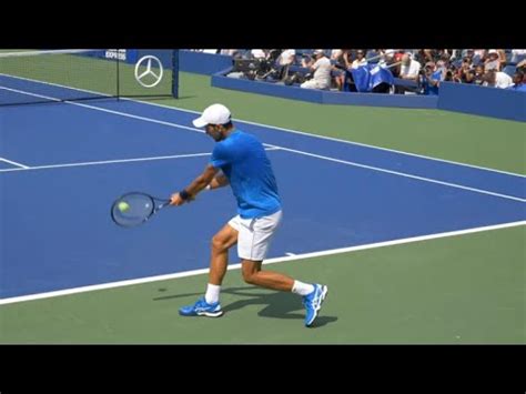 Novak Djokovic Slo Mo Backhands Youtube