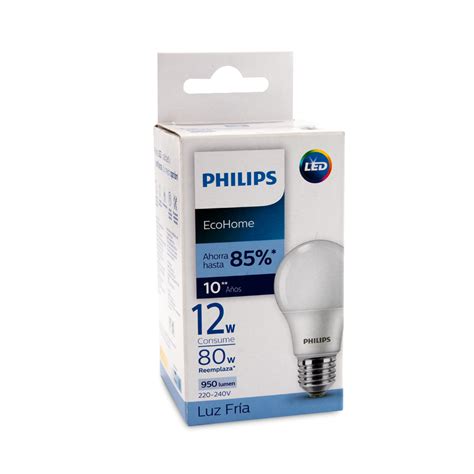 PHILIPS ECOHOME LUZ FRIA 12W Marketcircolo