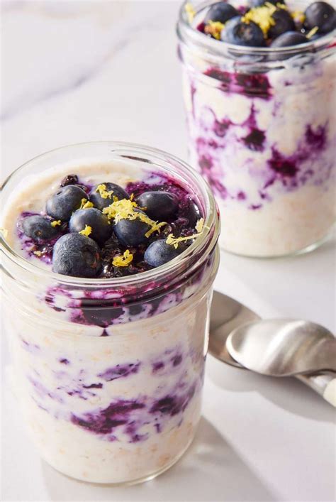 Lemon Blueberry Overnight Oats Hannah Magee Rd Artofit