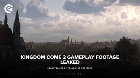 New Kingdom Come 2 Gameplay Footage Unexpectedly Leaks… | EarlyGame