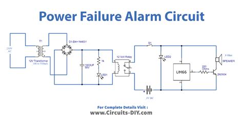 Power Failure Alarm Circuit