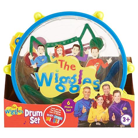 The Wiggles 6 Piece Drum Set Music Maracas And Tambourine Images And